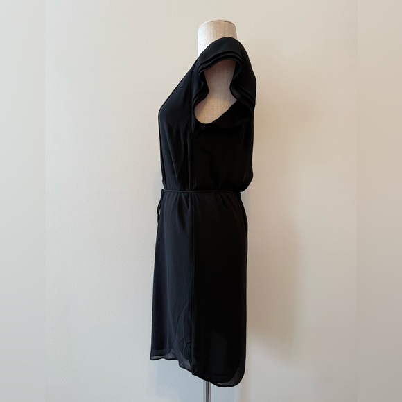 H&M Black Chiffon Dress - Picture 6 of 7